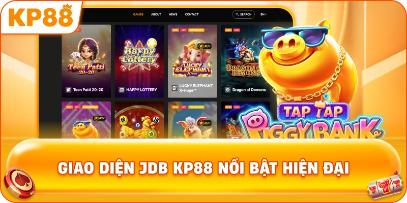 Giao Diện JDB KP88 nổi bật hiện đại